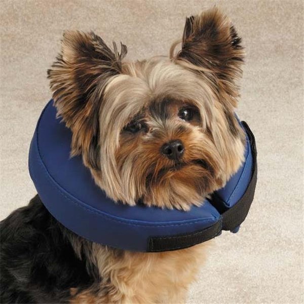 Total Pet Total Pet Health TP3630 16 19 Inflatable Collar Med Blue TP3630 16 19